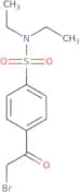 4-(2-Bromoacetyl)-N,N-diethylbenzene-1-sulfonamide