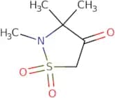 2,3,3-Trimethyl-1λ⁶,2-thiazolidine-1,1,4-trione