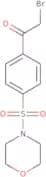 2-Bromo-1-[4-(morpholine-4-sulfonyl)phenyl]ethan-1-one