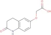 2-[(2-Oxo-1,2,3,4-tetrahydroquinolin-6-yl)oxy]acetic acid