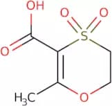 5,​6-Ddihydro-​2-​methyl-​1,​4-​oxathiin-​3-​carboxylic acid 4,​4-​dioxide
