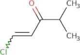 (1E)-1-Chloro-4-methylpent-1-en-3-one