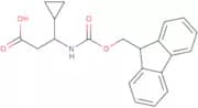 3-Cyclopropyl-3-({[(9H-fluoren-9-yl)methoxy]carbonyl}amino)propanoic acid