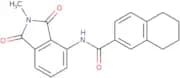 N-(2-Methyl-1,3-dioxo-2,3-dihydro-1H-isoindol-4-yl)-5,6,7,8-tetrahydronaphthalene-2-carboxamide