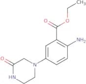 Ethyl 2-amino-5-(3-oxopiperazin-1-yl)benzoate