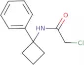 2-Chloro-N-(1-phenylcyclobutyl)acetamide