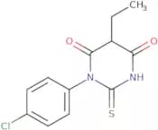 1-(4-Chlorophenyl)-5-ethyl-2-sulfanylidene-1,3-diazinane-4,6-dione