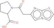 1-(2-{Imidazo[2,1-b][1,3]thiazol-6-yl}acetyl)pyrrolidine-2-carboxylic acid
