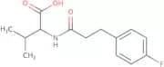 (2S)-2-[3-(4-Fluorophenyl)propanamido]-3-methylbutanoic acid