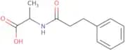 (2R)-2-(3-Phenylpropanamido)propanoic acid