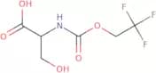 (2S)-3-Hydroxy-2-{[(2,2,2-trifluoroethoxy)carbonyl]amino}propanoic acid