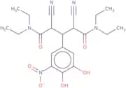 2,4-Dicyano-3-(3,4-dihydroxy-5-nitrophenyl)-N1,N1,N5,N5-tetraethylpentanediamide