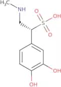 (1R)-1-(3,4-Dihydroxyphenyl)-2-(methylamino)ethanesulfonic acid