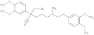 a-[3-[[2-(3,4-Dimethoxyphenyl)ethyl]methylamino]propyl]-α-ethyl-3,4-dimethoxy-benzeneacetonitrile