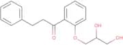 1-[2-(2,3-Dihydroxypropoxy)phenyl]-3-phenyl-1-propanone