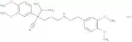 2-(3,4-Dimethoxyphenyl)-5-[2-(3,4-dimethoxyphenyl)ethylamino]-2-propan-2-ylpentanenitrile hydrochl…