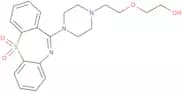 2-[2-[4-(5,5-Dioxidodibenzo[b,f][1,4]thiazepin-11-yl)-1-piperazinyl]ethoxy]ethanol