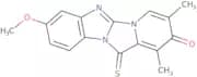 2,12-Dihydro-1,3-dimethyl-8-methoxy-12-thioxobenzo [4,5] pyrido [1,2-c] imidazo [1,2-a] imidazol-2…