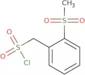 (2-Methanesulfonylphenyl)methanesulfonyl chloride