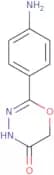 2-(4-Aminophenyl)-4,5-dihydro-6H-1,3,4-oxadiazin-5-one