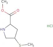 Methyl (2S,4R)-4-(methylsulfanyl)pyrrolidine-2-carboxylate hydrochloride