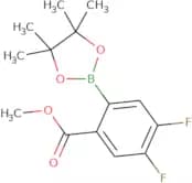4,5-Difluoro-2-(methoxycarbonyl)phenylboronic acid pinacol ester