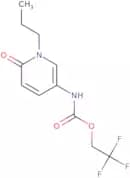 2,2,2-Trifluoroethyl N-(6-oxo-1-propyl-1,6-dihydropyridin-3-yl)carbamate