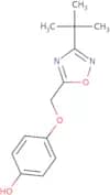 4-[(3-tert-Butyl-1,2,4-oxadiazol-5-yl)methoxy]phenol