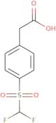 2-(4-Difluoromethanesulfonylphenyl)acetic acid