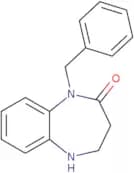 1-Benzyl-2,3,4,5-tetrahydro-1H-1,5-benzodiazepin-2-one