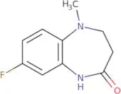 8-Fluoro-5-methyl-2,3,4,5-tetrahydro-1H-1,5-benzodiazepin-2-one