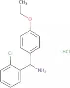 (2-Chlorophenyl)(4-ethoxyphenyl)methanamine hydrochloride