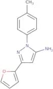 5-(Furan-2-yl)-2-(4-methylphenyl)-2,3-dihydro-1H-pyrazol-3-imine
