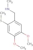 {[4,5-Dimethoxy-2-(methylsulfanyl)phenyl]methyl}(methyl)amine
