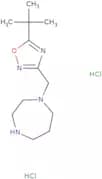 1-[(5-tert-Butyl-1,2,4-oxadiazol-3-yl)methyl]-1,4-diazepane dihydrochloride