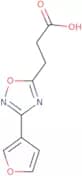 3-[3-(Furan-3-yl)-1,2,4-oxadiazol-5-yl]propanoic acid