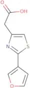 2-[2-(Furan-3-yl)-1,3-thiazol-4-yl]acetic acid