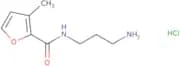 N-(3-Aminopropyl)-3-methylfuran-2-carboxamide hydrochloride