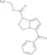 Ethyl-(5-benzoyl-2,3-dihydro-1H-pyrrolizine-1-carboxylate, racemic