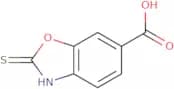 2-Sulfanyl-1,3-benzoxazole-6-carboxylic acid