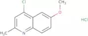 4-Chloro-6-methoxy-2-methylquinoline hydrochloride