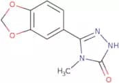 3-(1,3-Dioxaindan-5-yl)-4-methyl-4,5-dihydro-1H-1,2,4-triazol-5-one