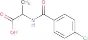 2-[(4-Chlorobenzoyl)amino]propanoic acid
