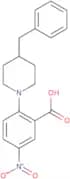 2-(4-Benzylpiperidin-1-yl)-5-nitrobenzoic acid