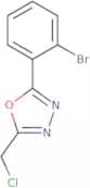 2-(2-Bromophenyl)-5-(chloromethyl)-1,3,4-oxadiazole