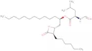 N-Formyl-L-leucine (1R)-1-[[(2R,3R)-3-Hexyl-4-oxo-2-oxetanyl]methyl]dodecyl ester