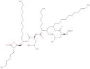 O5-(N-Formyl-L-leucyl)-(2S,3S,5S)-2-hexyl-3,5-dihydroxyhexadecanoyl-L-leucine(1S)-1-[[(2S,3S)-3-he…