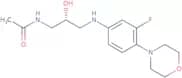 N-[(2R)-3-{[3-Fluoro-4-(4-morpholinyl)phenyl]amino}-2-hydroxypropyl]acetamide