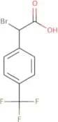 2-Bromo-2-[4-(trifluoromethyl)phenyl]acetic acid