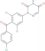 2-[3,5-Dichloro-4-(4-chlorobenzoyl)phenyl]-1,2,4-triazine-3,5(2H,4H)-dione